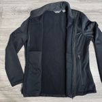 Eddie Bauer Women Black Soft Shell High Neck Full Zip Lined Jacket Size XL Photo 7