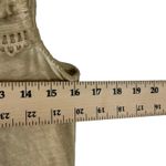 Aratta Silent Journey Women's Size Small Boho Tan Crochet Beaded Blouse Photo 7