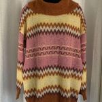 CLAIRE WOMAN SWEATER Sz:XL Pink Photo 0