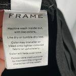 Frame  Le High Skinny Coated Black Jeans Size 28 Noir Coated High Rise Skinny Fit Photo 1