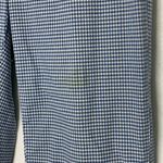 Liz Claiborne Vintage  Blue Gingham Crop Pants 7PE Photo 2