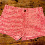 Gap  red retro look flat front size 0 summer shorts Photo 0