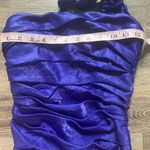 2b Bebe Royal Blue Ruched Tube Top M Size M Photo 4