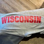 Under Armour  Gray Wisconsin Badgers Pullover Hooded Sweatshirt - Size Small Photo 5