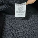 J.Crew  Black Crochet Fringe Sweater Midi Dress Size XS Photo 6