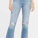 MOTHER Superior The Tripper Ankle Jeans‎ Misbeliever Distressed Size 24 Blue Photo 0