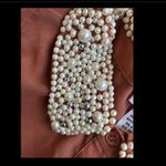 Dizzy Lizzy beaded collar sleeveless blouse Sz S Photo 5