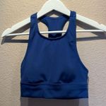 Aerie  Women’s Blue High neck Coverage Sports Bra Size XS Photo 1