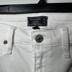 Abercrombie & Fitch Abercrombie Fitch High Rise Super Skinny Ankle 27/4R White Jeans Photo 2