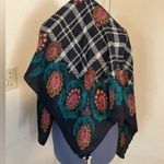 Diane Von Furstenberg Vtg 80's  Paisley The Color Authority Silk Scarf 42” X 42” Photo 5