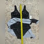 Torrid  Wireless Short Asymmetrical Twist Front
Swim Dress Size large 12 Galaxy Photo 8