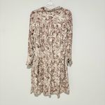 Habitual Rae Snake Print Button Front Shirtdress tan beige size XS Photo 3