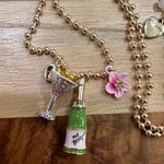 Betsey Johnson Champs Charm Pendant Necklace Photo 2