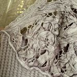 Free People  FP One Knit Thermal Antique Lavender Cami Medium NWOT Photo 5