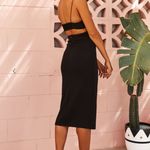 Hello Molly - BEG YOU TO STAY MIDI DRESS BLACK Photo 1