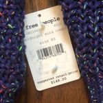 Free People Women’s Blue Neon Confetti Drop Shoulder Oversized Sweater Sz XS NWT Photo 8