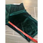 Urban Outfitters  nwt velvet green biker shorts size small Photo 5