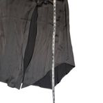 EXPRESS NWT  Black V-Neck Satin Sleeveless Slip Maxi Dress with Slit MEDIUM Photo 6