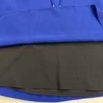 Amanda Uprichard Amanda Uprichared Michaela Lace Up Silk Shift Dress Deep Royal Blue Size S Photo 10