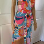 Hutch (Anthropologie) Women's Floral Wrap High-Low Maxi Dress Photo 7