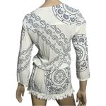 CoolChange Women’s Size S White Navy Blue Raj Chloe Mini Dress Cover Up Photo 4