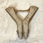 Burberry Beige House Check Canvas & Leather Penny Loafers Photo 6