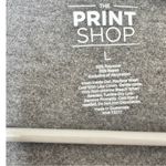 The Print Shop Short Sleeve Gray Paris New York Milan Graphic Tee Sz L NWT Size L Photo 6