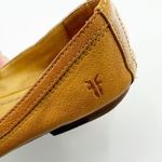 Frye Carson Ballet Flat Cognac Yellow Leather Pull-On Women's Size 7.5M FLAW Photo 4