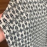 DR2 Sleeveless Tunic Blouse Black and White Top Size Small Photo 4