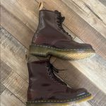 Dr. Martens  Cherry Red Ankle Boots Photo 2