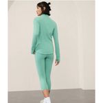 Athleta New S Salutation Jacket Aloe Size Small Photo 3