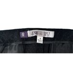 Jennifer Lopez NEW  Black Snake Embossed Cropped Ankle Career Pants Stretch Sz 6 Photo 3