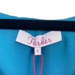 Parker ‎ Womens S Blue Dedra Floral Cold-Shoulder Top In Prairie NWT Photo 3