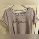 Marilyn Monroe Size Large Lavender Leopard Print 2 Piece Pajamas Photo 5