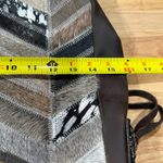 Cowhide Handbag Concealed Carry Hobo Purse Western Hair On Leather Bag NWT! Black Photo 4