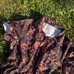 Romwe Midi Orange Skeleton Dress Photo 1