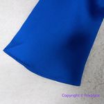 New! Delfi Collective Free People amber mini dress in royal blue, size S Blue Photo 3