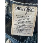Miss Me Signature Skinny Rhinestone Sequin Jeans Size 26 x 30 Photo 4