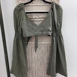 Princess Polly Green Cropped Top Photo 3