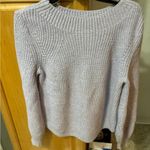 Gap Womens S Pull Over Long Sleeve Knitted Sweater lavender Photo 5
