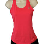 Under Armour  Hot Pink Racerback Tank Top S Sporty Summer Energy Photo 0