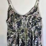 Free People Babydoll Dress Beaded Neck Western Paisley - Size: XS Photo 5