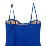 J.Crew NWT Heritage Balconette Underwire One Piece Swimsuit Blue Size 10 Preppy Photo 6