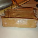 ASOS Vintage Tan Leather Crossbody Bag With Adjustable Strap Zipper Pocket India Photo 7