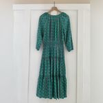 Matilda Jane  Brilliant Daydream Age of Aquarius Midi Dress Smocked Floral Size S Photo 3