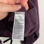 Gap  Athletic Dept Sweatshirt Jogger Sweat Set Rich Purple Medium Fleece Lounge Photo 5