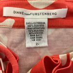 Diane Von Furstenberg DVF  ERANTHE Silk Jersey Mini Skirt Leopard Falls Coral Photo 6
