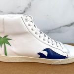 Saint Laurent SL/06M Court Classic Palm print Sea Sex & Sun high-top sneakers 38 Photo 8