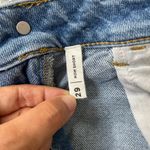 PacSun  High Rise Distressed Denim Medium Wash Relaxed Fit Mom Shorts Size 29 Photo 6