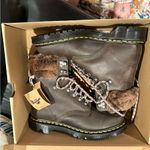 Dr. Martens BROWN SERENA BOOTS 8 Photo 5